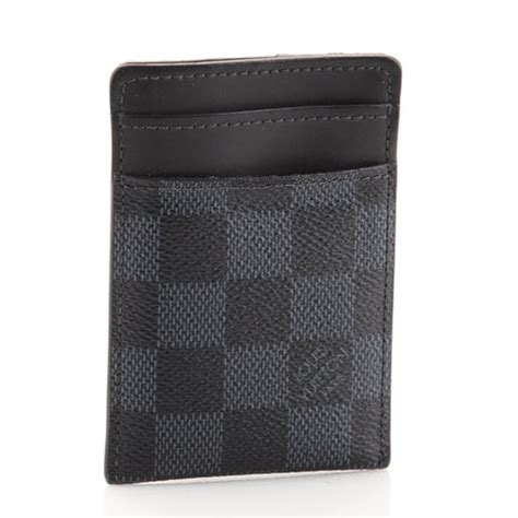 Louis Vuitton Pince Card Holder With Bill Clip Damier Cobalt